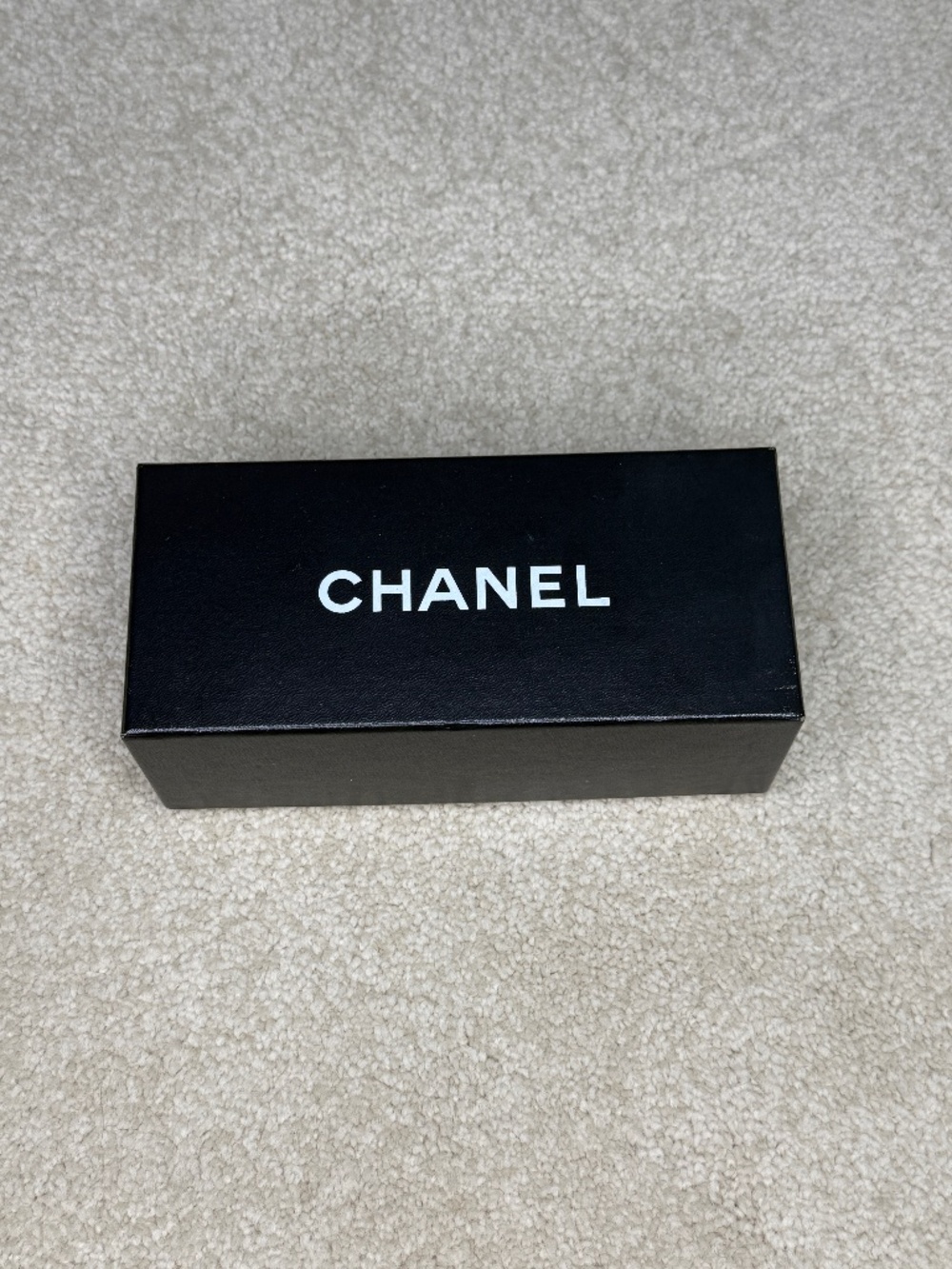 Chanel Black Glasses Storage Box